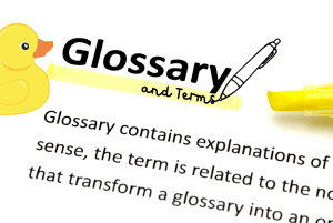 Glossary and terms